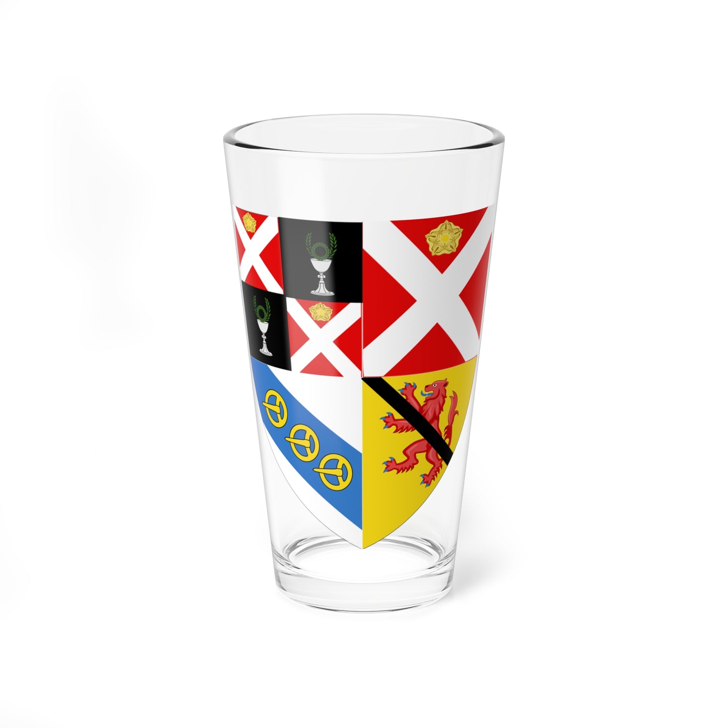 Earl of Belmore COA (Ireland) (Coat of Arms) Pint Glass 16oz