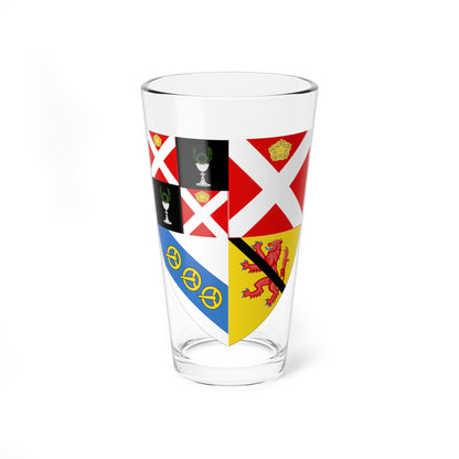 Earl of Belmore COA (Ireland) (Coat of Arms) Pint Glass 16oz
