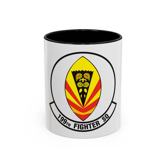 199 Fighter Squadron (U.S. Air Force) Accent Coffee Mug