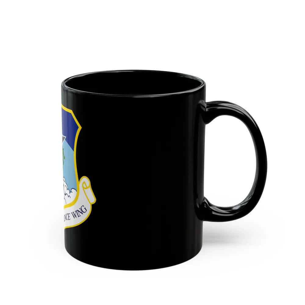 1014px 102nd Intelligence Wing emblem (U.S. Air Force) Black Coffee Mug-Go Mug Yourself