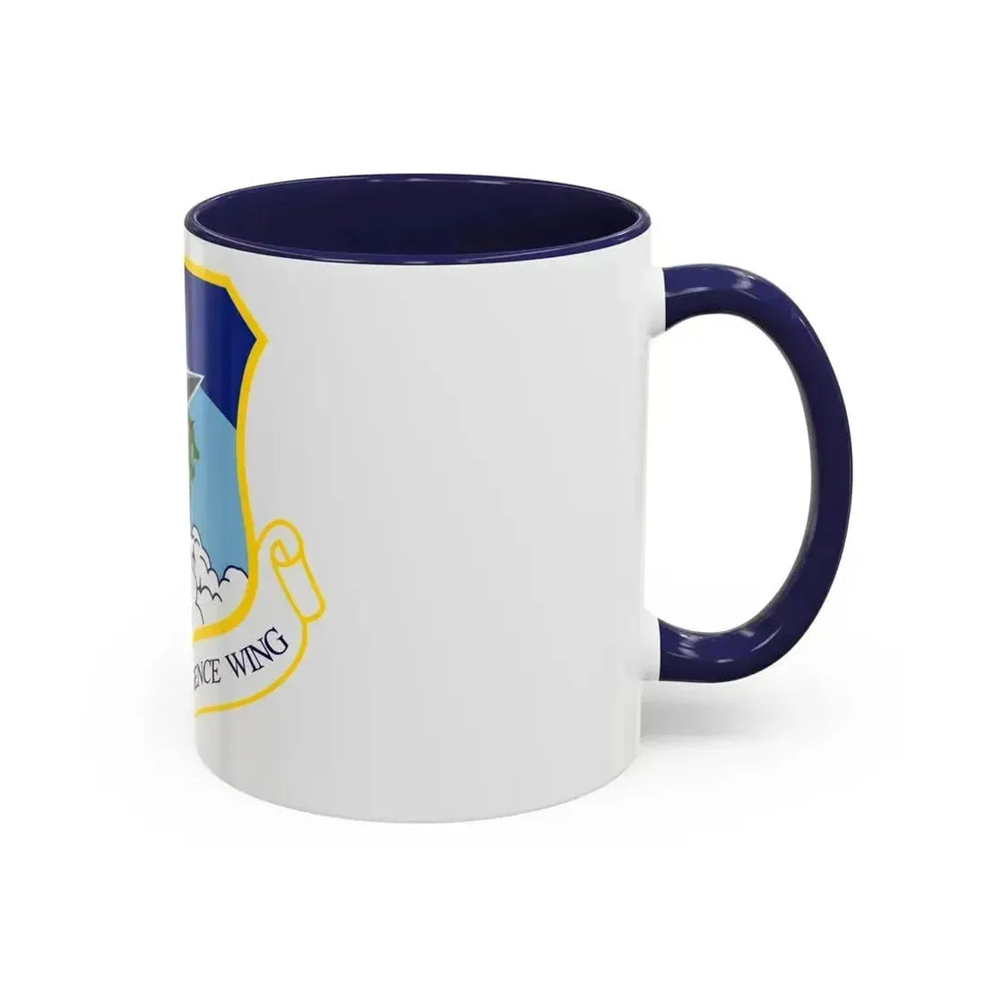 1014px 102nd Intelligence Wing emblem (U.S. Air Force) Accent Coffee Mug - Go Mug Yourself