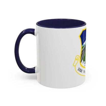 1014px 102nd Intelligence Wing emblem (U.S. Air Force) Accent Coffee Mug - Go Mug Yourself