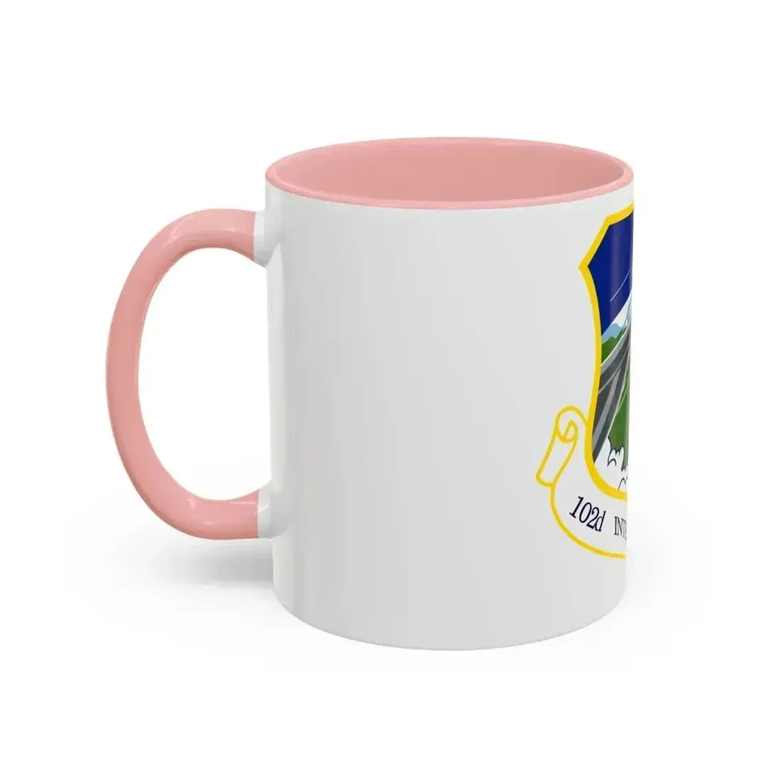 1014px 102nd Intelligence Wing emblem (U.S. Air Force) Accent Coffee Mug - Go Mug Yourself