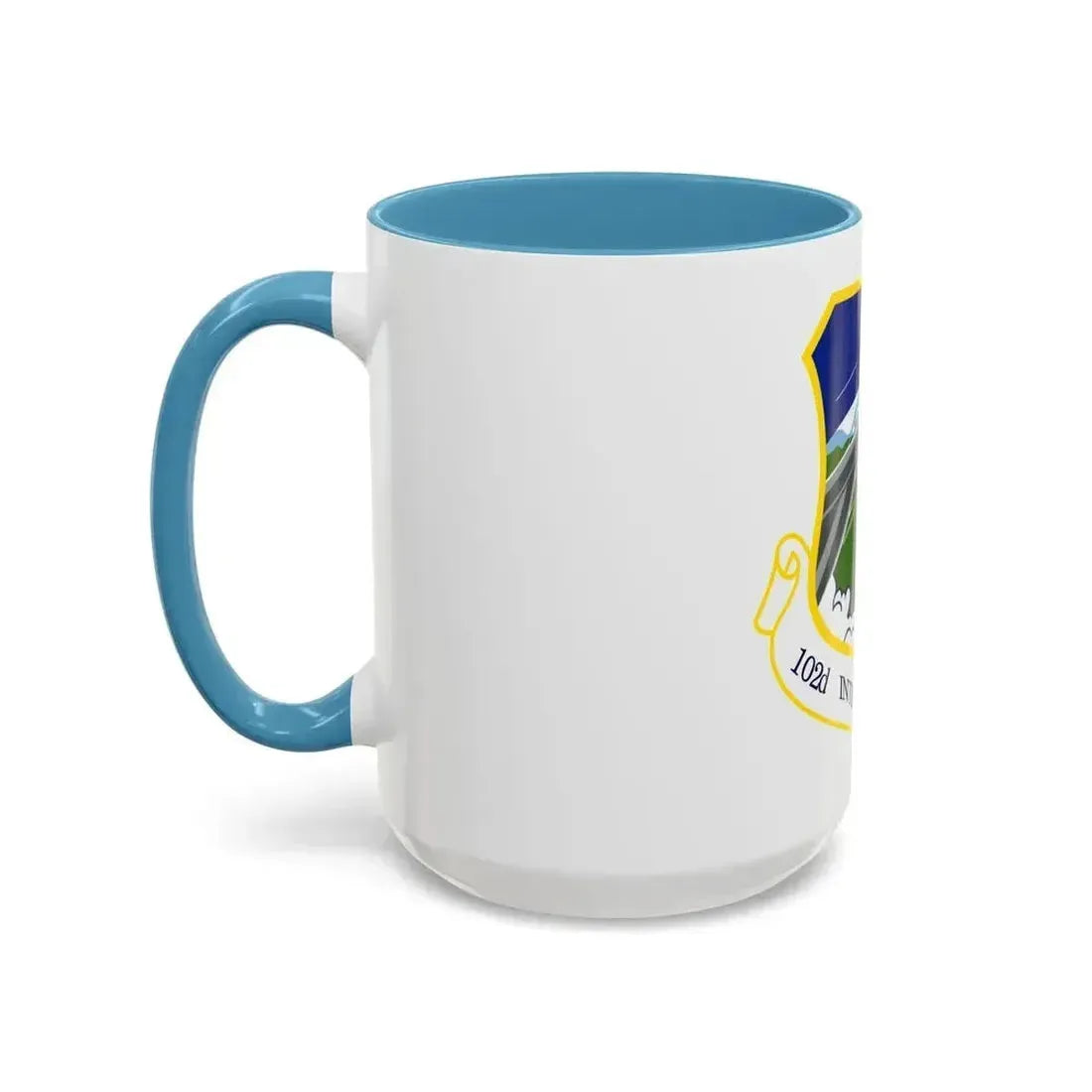 1014px 102nd Intelligence Wing emblem (U.S. Air Force) Accent Coffee Mug - Go Mug Yourself