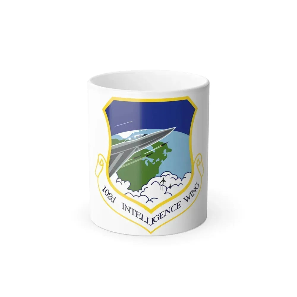 1014px 102nd Intelligence Wing emblem (U.S. Air Force) Color Changing Coffee Mug 11oz - Go Mug Yourself
