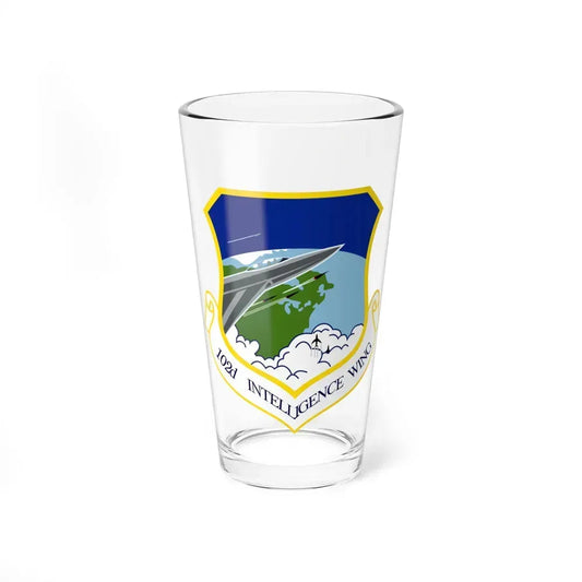 1014px 102nd Intelligence Wing emblem (U.S. Air Force) Pint Glass 16oz 16oz - Go Mug Yourself