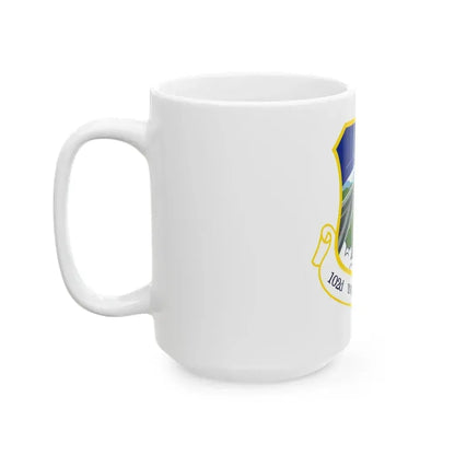 1014px 102nd Intelligence Wing emblem (U.S. Air Force) White Coffee Mug - Go Mug Yourself