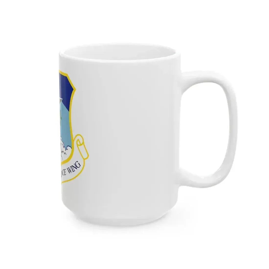 1014px 102nd Intelligence Wing emblem (U.S. Air Force) White Coffee Mug - Go Mug Yourself
