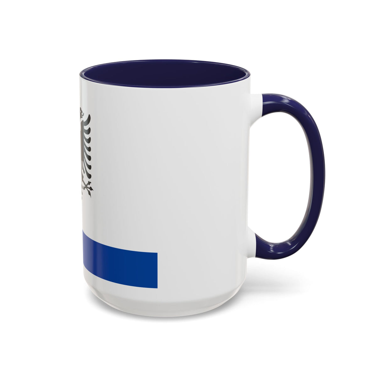 Government Ensign of Albania - Accent Coffee Mug