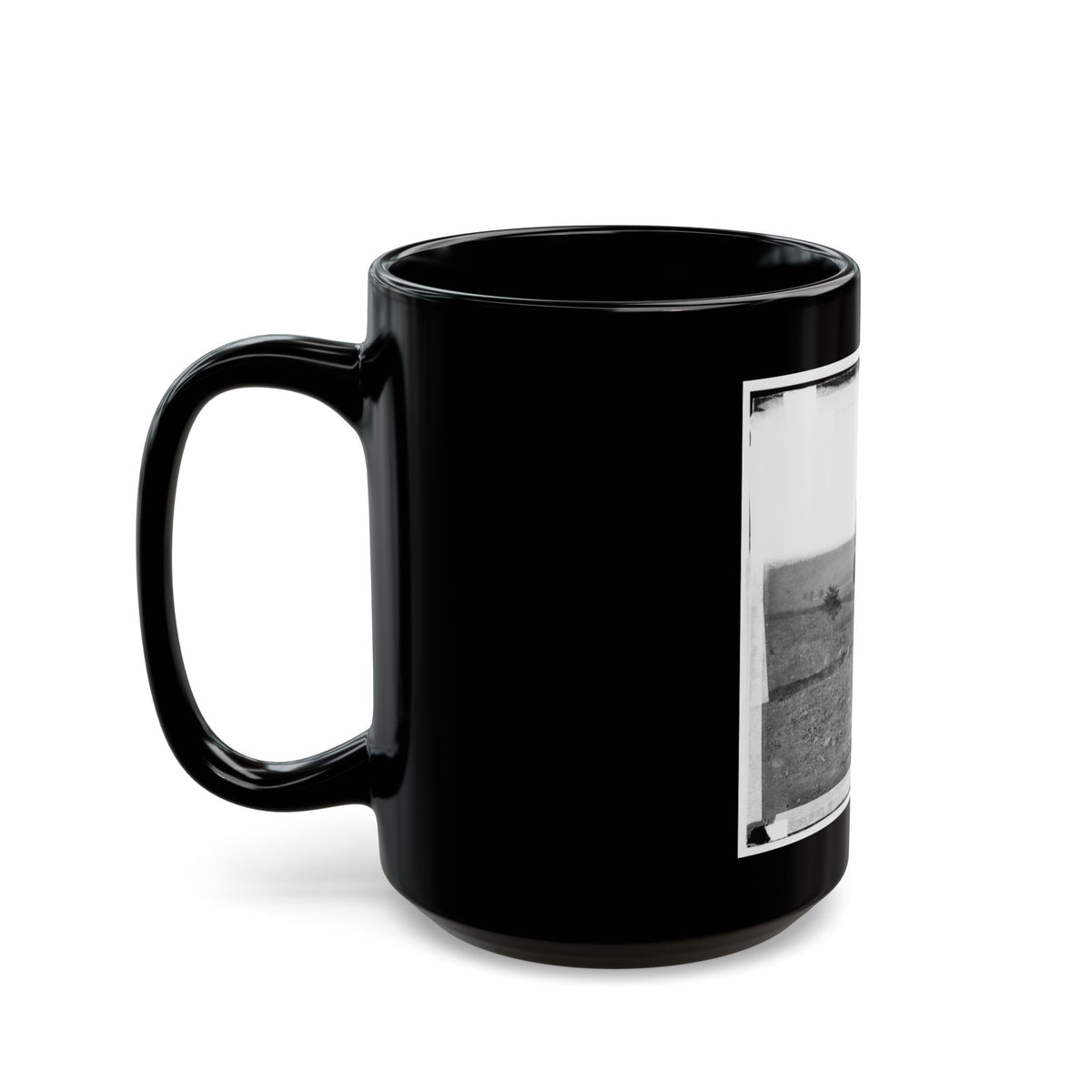 Antietam, Md. A Cavalry Orderly (U.S. Civil War) Black Coffee Mug