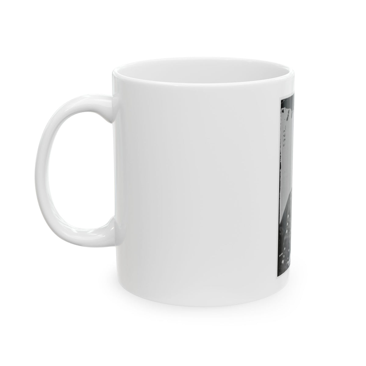 Portrait Of Maj. Gen. Joseph Hooker, Officer Of The Federal Army (U.S. Civil War) White Coffee Mug