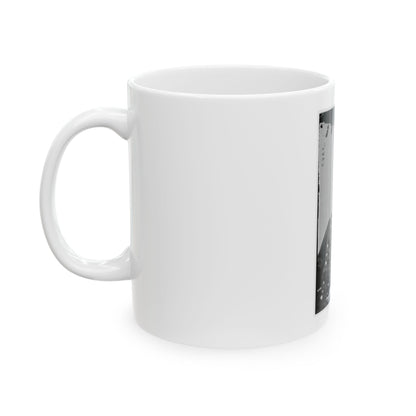 Portrait Of Maj. Gen. Joseph Hooker, Officer Of The Federal Army (U.S. Civil War) White Coffee Mug
