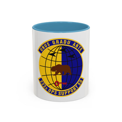 222d Operations Support Squadron (U.S. Air Force) Accent Coffee Mug