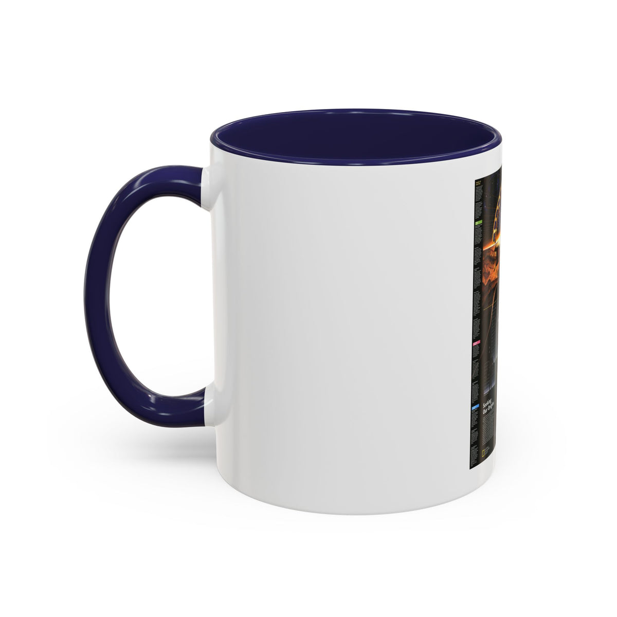 Seeking Our Origins (1997) (Map) Accent Coffee Mug