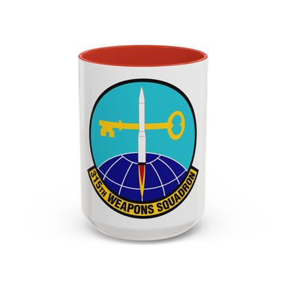 315 Weapons Squadron ACC (U.S. Air Force) Accent Coffee Mug