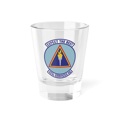 423d Services Squadron (U.S. Air Force) Shot Glass 1.5oz