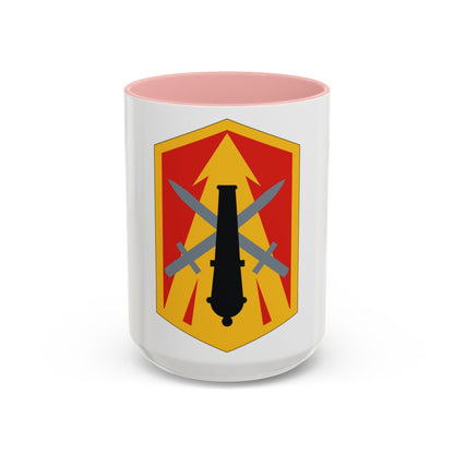 214th Field Artillery Brigade (U.S. Army) Accent Coffee Mug