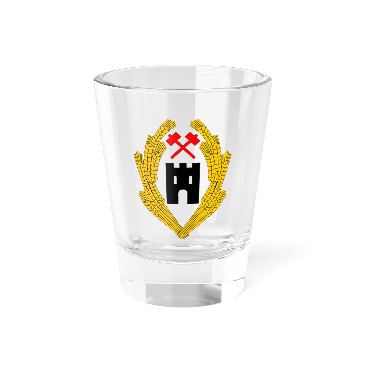 Coat of Arms of Austria 1918 - Shot Glass 1.5oz