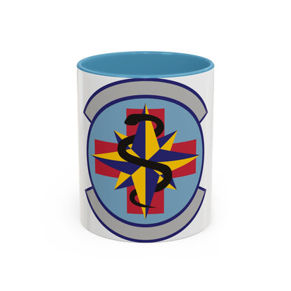 6 Healthcare Operations Squadron AMC (U.S. Air Force) Accent Coffee Mug