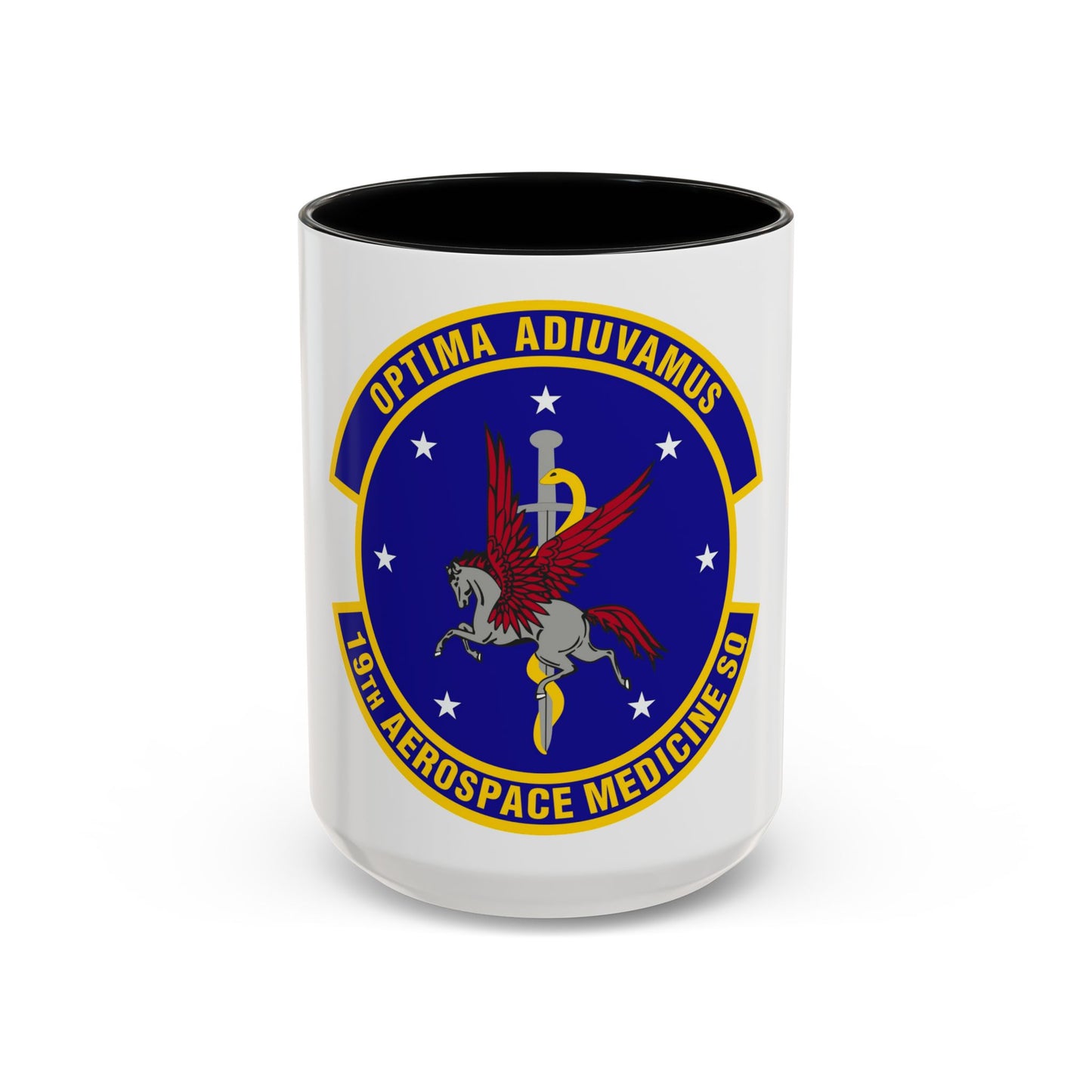 19th Aerospace Medicine Squadron (U.S. Air Force) Accent Coffee Mug