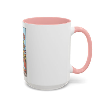 The Knight of Wands (Tarot Card) Accent Coffee Mug