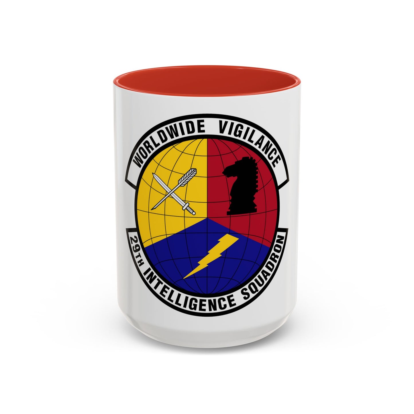 29 Intelligence Squadron ACC (U.S. Air Force) Accent Coffee Mug