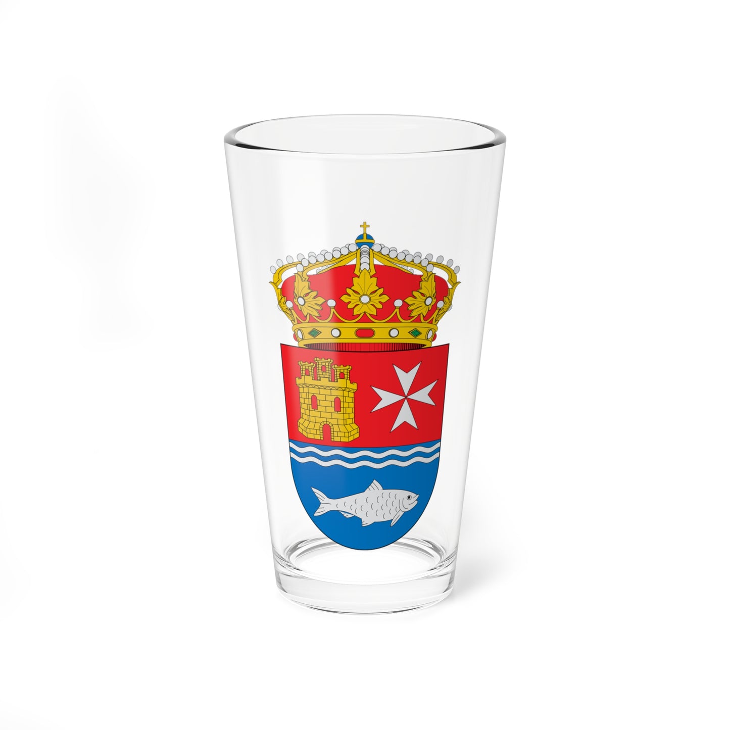 Escudo de Alcolea del Río (Spain) (Coat of Arms) Pint Glass 16oz