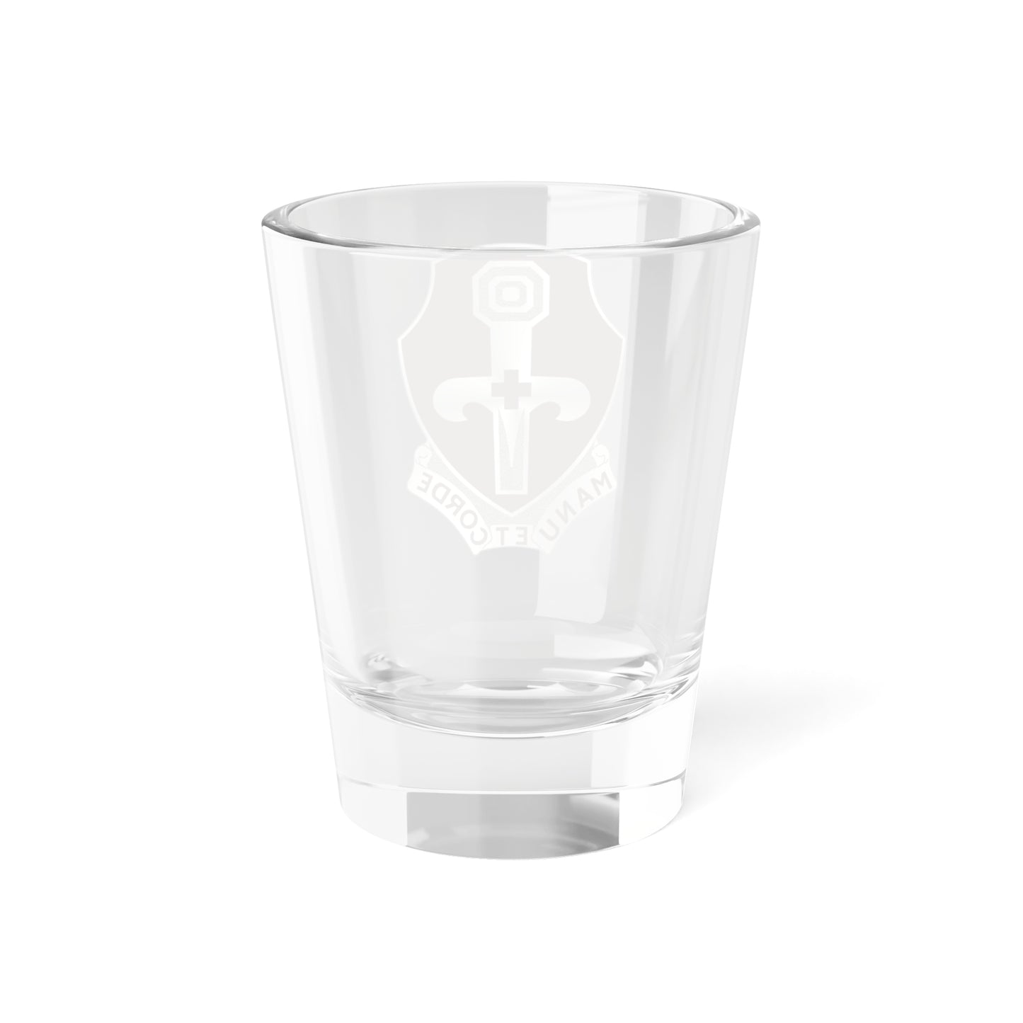 Verre à liqueur du bataillon médical 321 (armée américaine) 1,5 oz