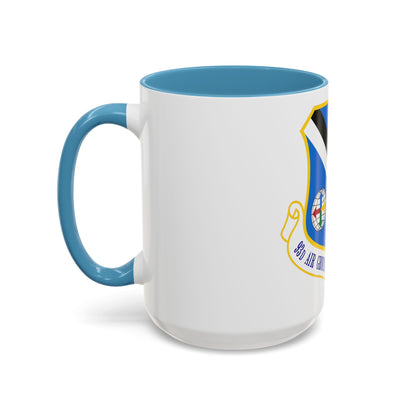 93d Air Ground Operations Wing Emblem (U.S. Air Force) Accent Coffee Mug