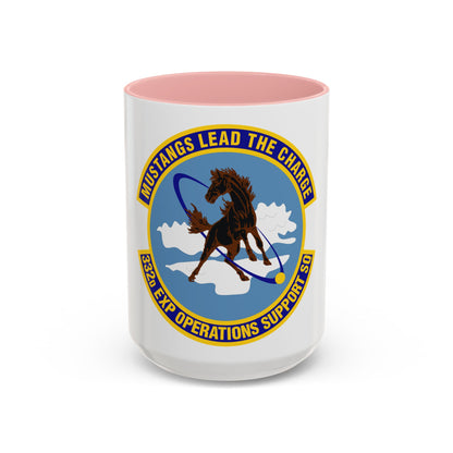 332d Expeditionary Operations Support Squadron (U.S. Air Force) Accent Coffee Mug