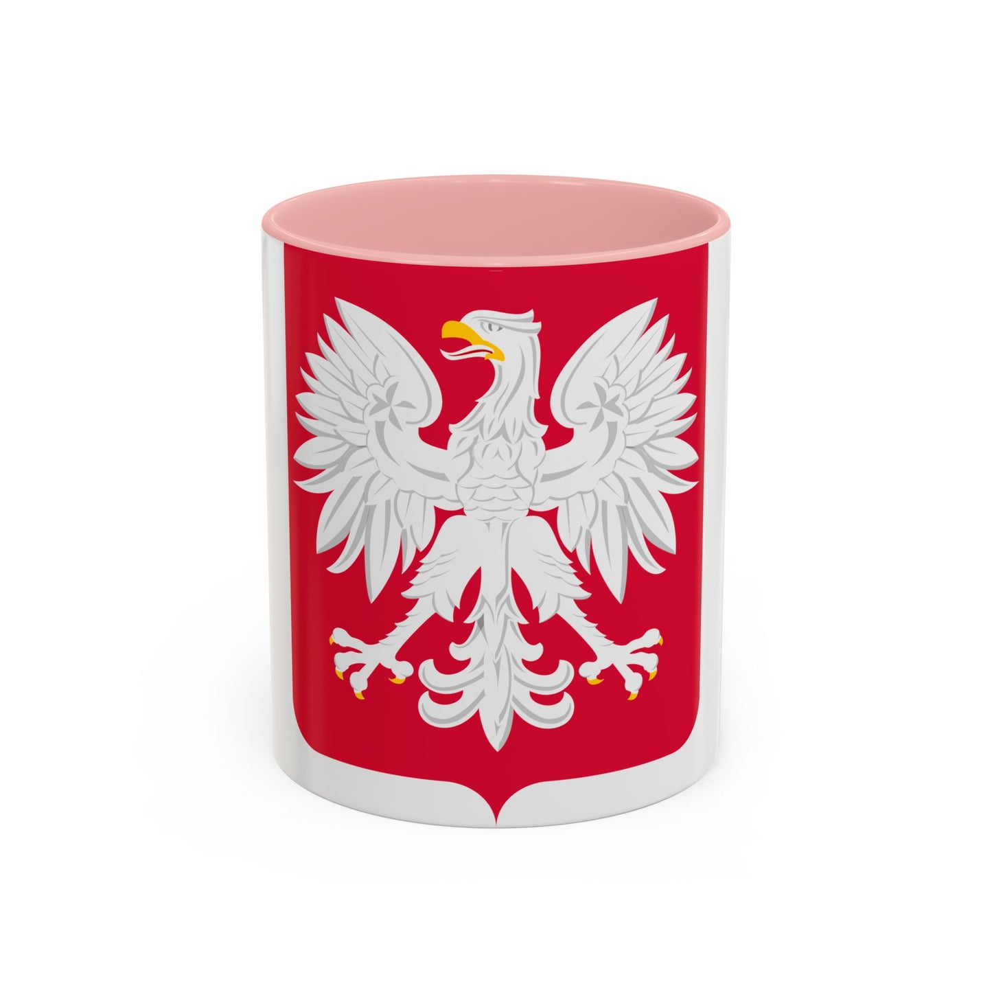 Coat of arms of Poland (1980-1990) - Accent Coffee Mug