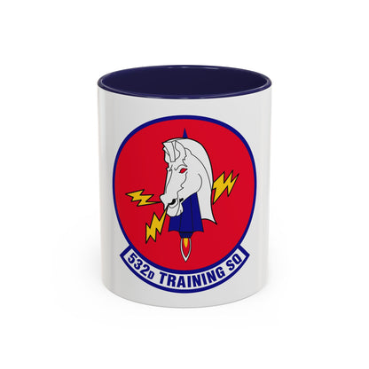 532d Training Squadron (U.S. Air Force) Accent Coffee Mug