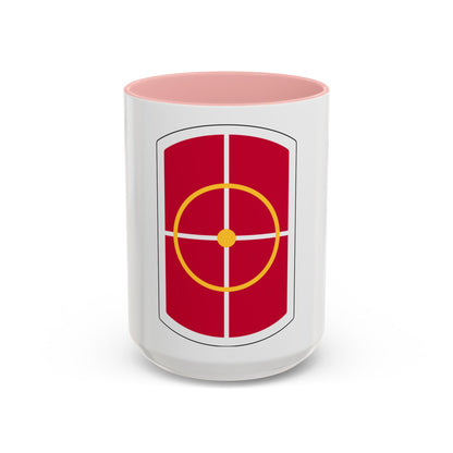 420th Engineer Brigade (U.S. Army) Accent Coffee Mug