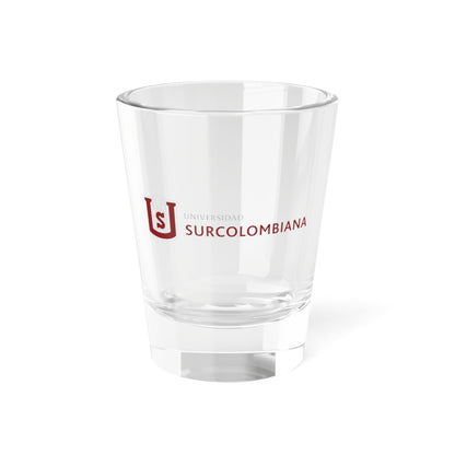 Logo de la Universidad Surcolombiana (Colombia) (Coat of Arms) Shot Glass 1.5oz
