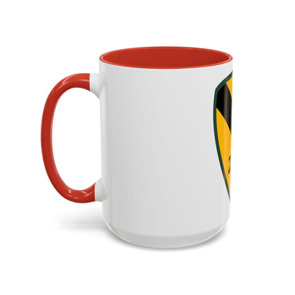 2nd Brigade 1st Cavalry Division (U.S. Army) Accent Coffee Mug