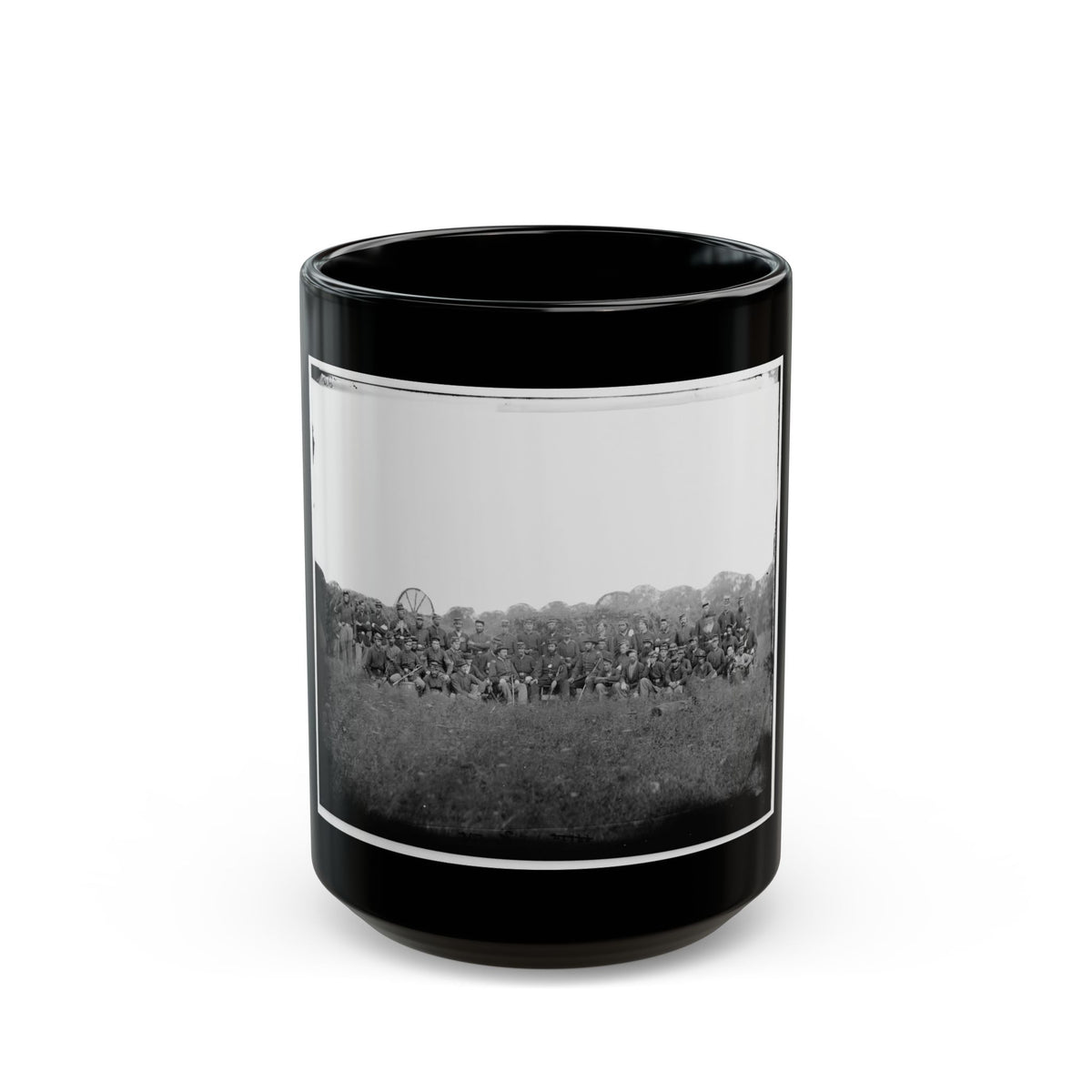 Bealeton, Virginia. Company K, 93rd New York Infantry (U.S. Civil War) Black Coffee Mug