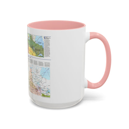Canada - Prairie Provinces 2 (1995) (Map) Accent Coffee Mug