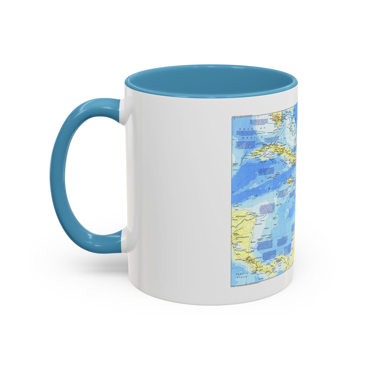West Indies 1 (1987) (Map) Accent Coffee Mug