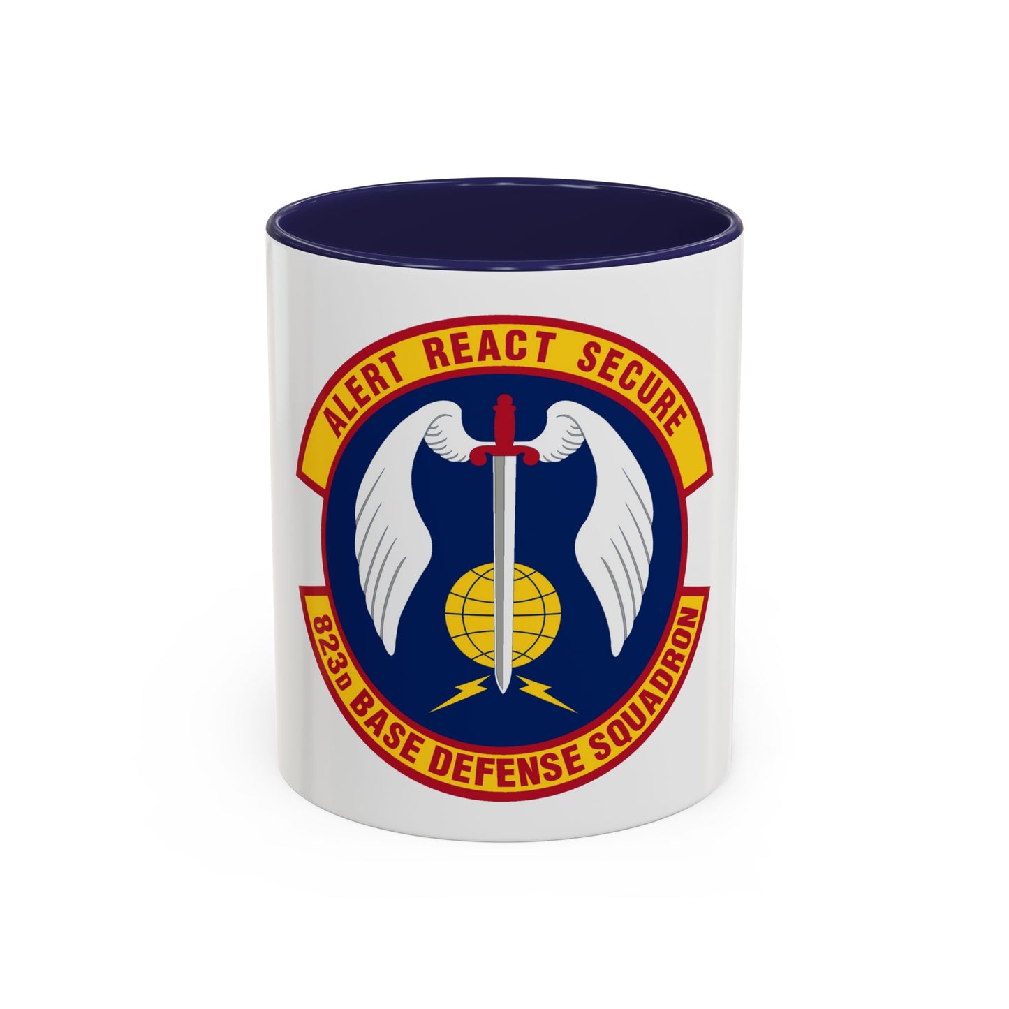 823 Base Defense Squadron ACC (U.S. Air Force) Accent Coffee Mug