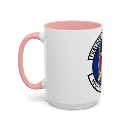 531 Intelligence Squadron ACC (U.S. Air Force) Accent Coffee Mug