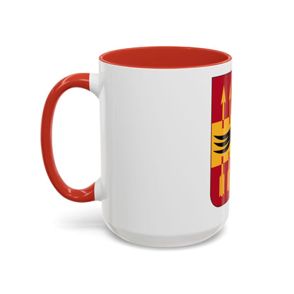 195th Antiaircraft Artillery Battalion v2 (U.S. Army) Accent Coffee Mug