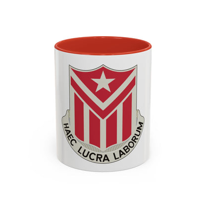 554 Engineer Battalion (U.S. Army) Accent Coffee Mug
