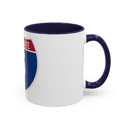 Interstate 5 (U.S. Highways) Accent Coffee Mug