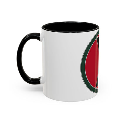 7 Infantry Division (U.S. Army) Accent Coffee Mug