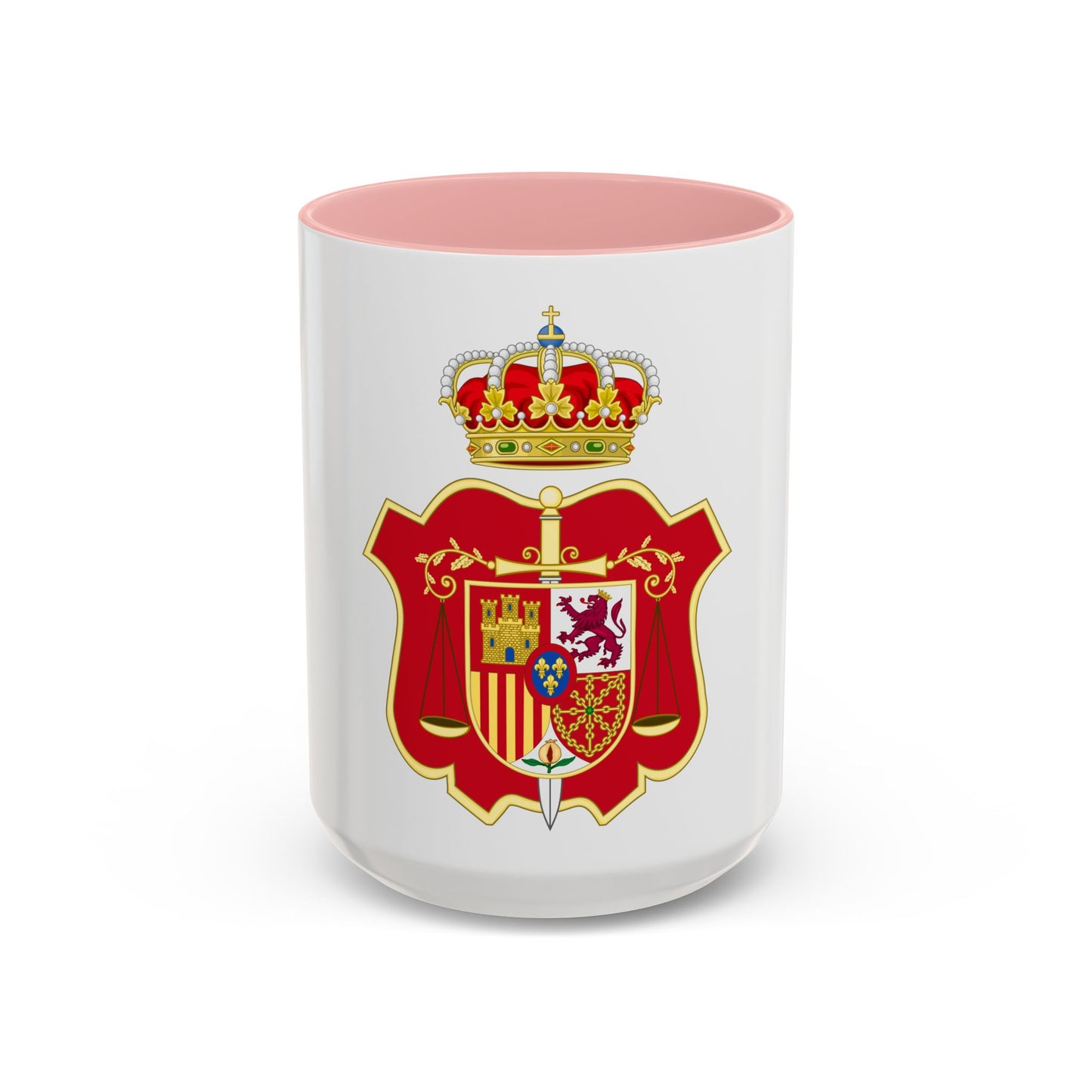 Coat of Arms of the General Council of the Judicial Power of Spain - Accent Coffee Mug