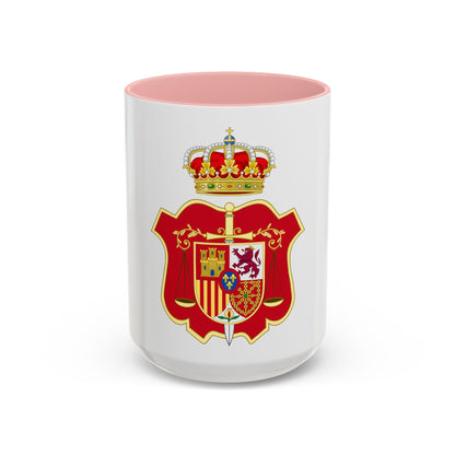 Coat of Arms of the General Council of the Judicial Power of Spain - Accent Coffee Mug
