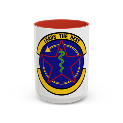 375 Operational Medical Readiness Squadron AMC (U.S. Air Force) Accent Coffee Mug
