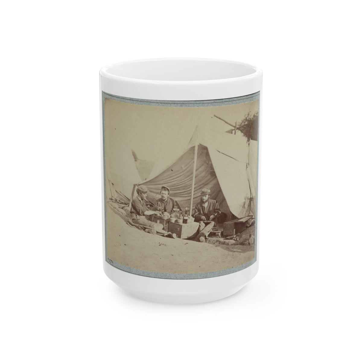 22d New York State Militia Near Harpers Ferry, Va., 1861 I.E.1862 (U.S. Civil War) White Coffee Mug