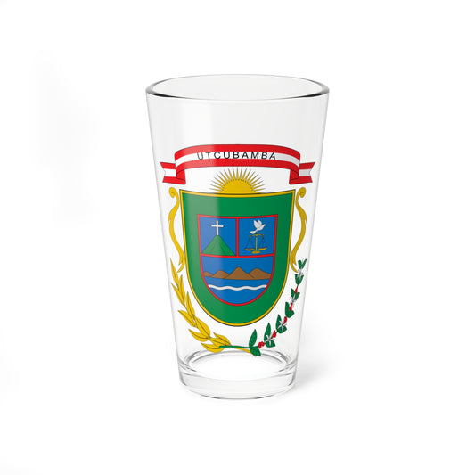 Escudo de Utcubamba (Peru) (Coat of Arms) Pint Glass 16oz
