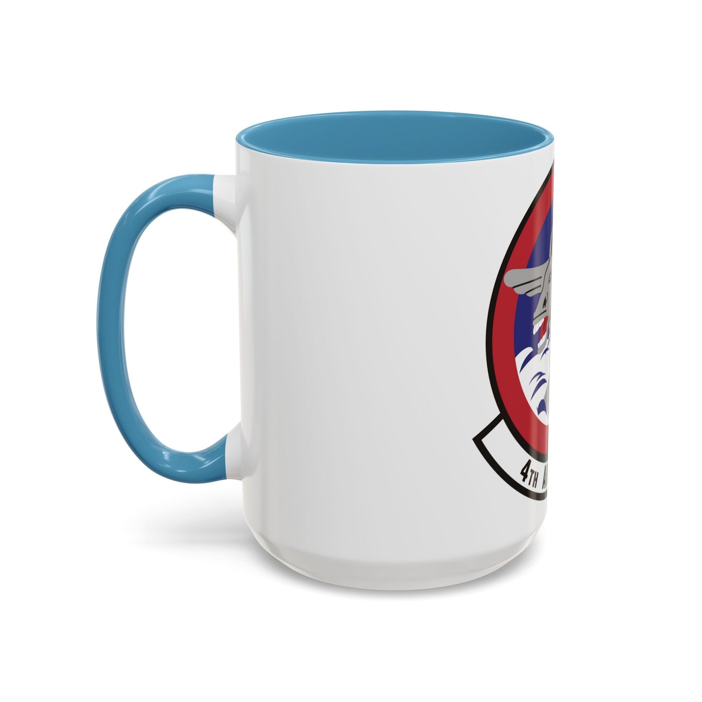 4th Airlift Squadron (U.S. Air Force) Accent Coffee Mug